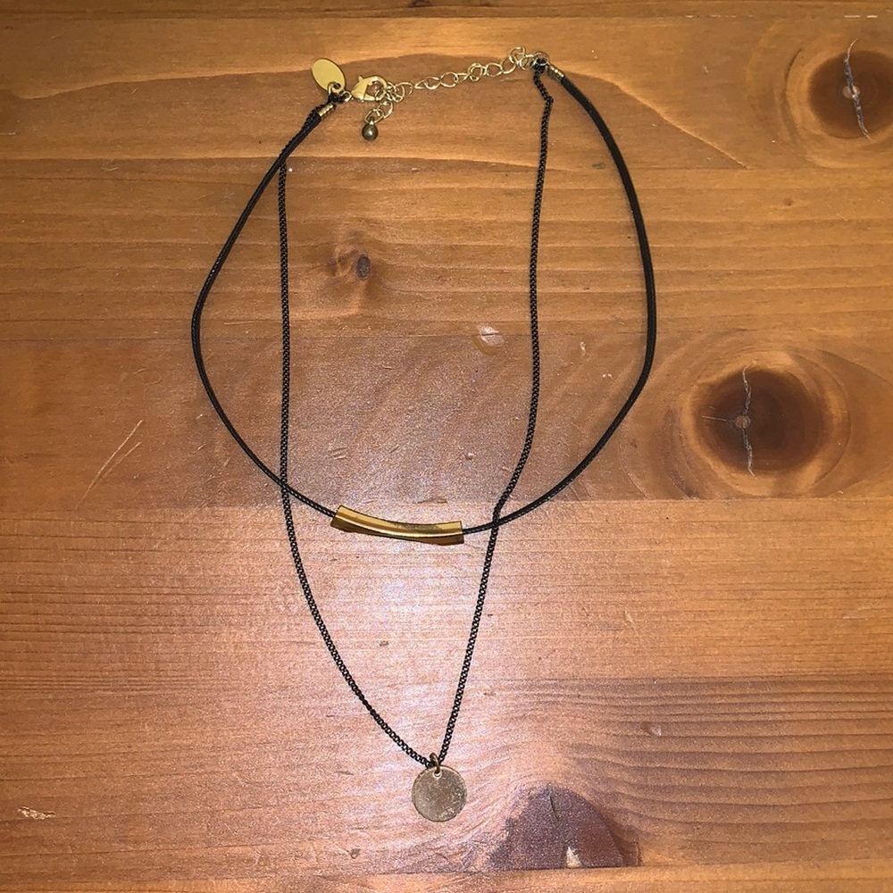 black necklace